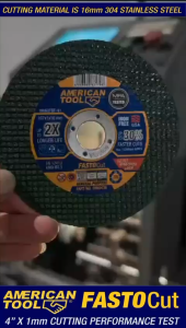 Batu Potong american tool Fasto Cut 4" ISI 25 Pcs Cutting Wheel Fasto Cut 4" American Tool