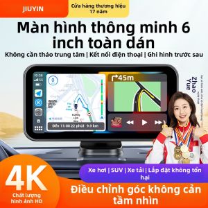 JIUYIN | Màn Hình Thông Minh Tương Thích Carplay Camera Hành Trình và Điều Hướng Trên Xe
