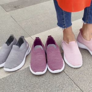 Slip-On Shoes for Women: Black Sneakers & Comfortable Walking Shoes