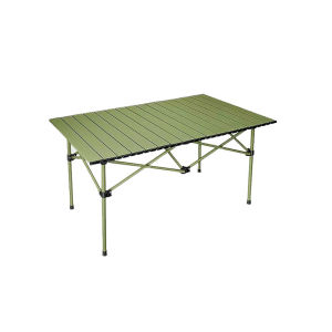 TSINGTON | Portable Camping Table Set Egg Roll Folding Table 4 Chairs
