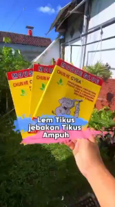 PUTRA JAYA Lem Perangkap Tikus Jebakan Perekat Tikus Super Lengket