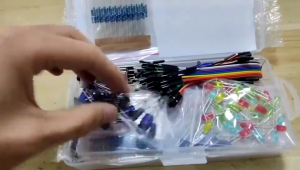 374PCS 830-hole breadboard suitable for UNO R3 component pack beginner starter kitFor Arduino with Plastic Box