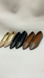 Nazmafi  Flatshoes wanita slip on polos sepatu kerja dan sekolah