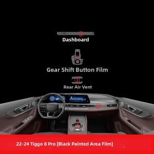 Dedicated to Chery Tiggo 8Pro 9-inch Navigation Screen Tempered Film for Interior Protection