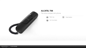 Alcatel TO6 Wall Mountable Telephone Unit