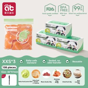 AIBEIDILA | Baby Food Storage Bags Sealed Freshness