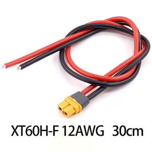 1PC XT60H-F/M 12AWG 10cm/30cm XT60E-F XT60H Plug Extension CordHigh Current Battery Electric Adjustment Plug