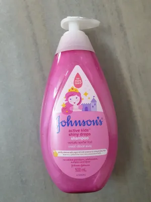 Johnsons Baby Active Kids Shiny Drops Shampoo (500ml)
