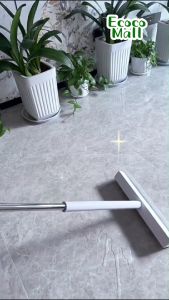 Cây lau mút ECOCO thông minh tự vắt siêu thấm hút thế hệ mới | Chổi mút lau sàn kháng khuẩn làm sạch khô nhanh