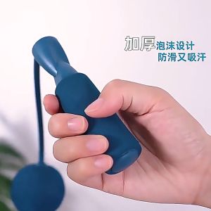 เชือกกระโดด สำหรับมือใหม่: เผาผลาญพลังงาน Skipping Rope Jump Rope ด้ามจับบุนุ่มกระชับมือ รวมไปยังเชือกกระโดดแบบไร้สาย