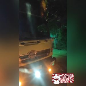 Lampu Sorot Motor Mobil Truk Bis Bus Ayoto F06 12 Volt 24 Volt Lampu Tembak 2 Warna Putih Kuning