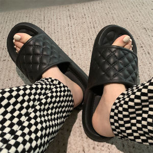 Boys and Girls Eva Couples Fashion Diamond Plaid Home Shoes