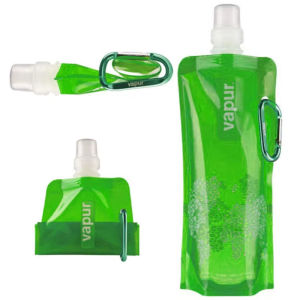 Túi Đựng Bình Nước Gấp Gọn Bằng Silicon Siêu Nhẹ 500ML Dành Cho Thể Thao Ngoài Trời Đi Bộ Đường Dài Cắm Trại - Túi Đựng Nước Có Thể Gấp Gọn