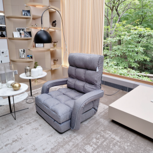 โซฟาขี้เกียจสำหรับคนเดียว พับได้ ใช้เป็นเก้าอี้พักผ่อนในออฟฟิศ มีพนักพิง เหมาะสำหรับงีบหลับ ใช้ในห้องนอน ระเบียง เก้าอี้พักผ่อนสไตล์โมเดิร์น เรียบง่าย รูปแบบ เฟอร์นิเจอร์ตกแต่งบ้าน