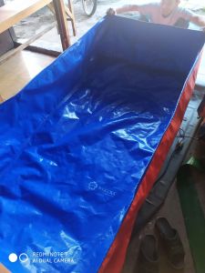 terpal kolam ikan uk 2x1x50 bahan a15 korea