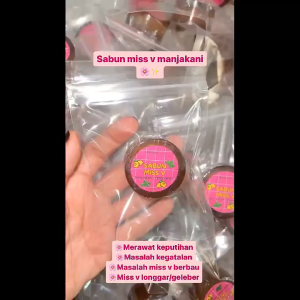 Sabun Miss V Herbal Soap by Farhah Beauty | Manjakani Tightening Soap | Remove Odor Itch Discharge