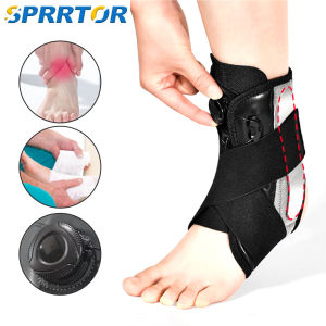 1PCS Ankle Brace for Sprained Ankle Ankle Support Brace with Side Stabilizers for Men & Women Ankle Splint Stabilizer