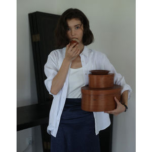 SHEITAOZI | Fashion Linen Embroidered Long Sleeve Shirt