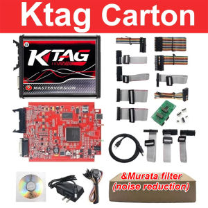 2026 EU Red Kess V2 V5.017 Online 2.80 KTAG 7.020 2.25 Murata Filter OBD2 Car Truck ECU Chip Tuning Unlimited Repair Kit/Tool