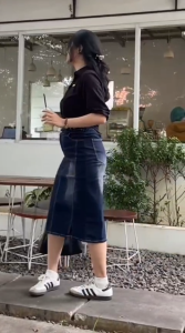 Rok Jeans 7/8 / Rok Jeans Pendek