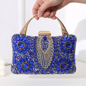MEIFEI | Evening Clutch Bag with Handmade Rhinestones for Women | A Great Pick for handbags for ladies Lovers