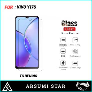 Paket 2in1Tempered Glass Ceramic Matte Anti Spy VIVO Y17S Anti Gores Pelindung Layar Ceramic Matte Anti Spy  + Skin Camera + Garskin Carbon 3D