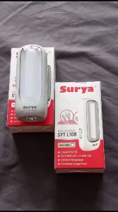 LAMPU EMERGENCY SYT L108 BISA JADI SENTER BISA DI CAS TAHAN HINGGA 6 JAM Putih Baterai LAMPU DARURAT