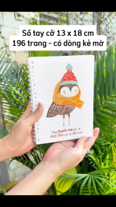 Sổ Tay Notebook Phong Cách Sống - Hãy Mạnh Mẽ Lên Đi Mọi Thứ Rồi Sẽ Ổn Thôi (gáy lò xo) Minh Long Book