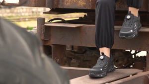 JOOST lace-free comfortable steel toe cap mens safety shoes protection safety boots