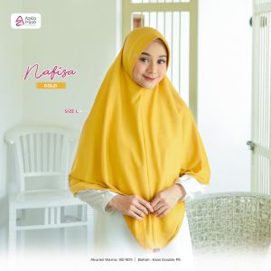 Hijab instan Nafisa by Azkia Hijab size XL