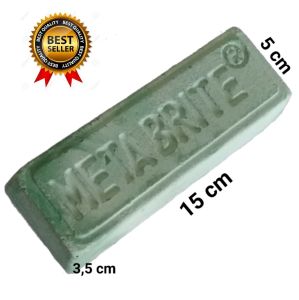 Metabrite batu hijau poles pembersih pengkilap logam stainless steel aluminium kuningan