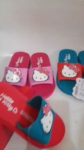Sandal Hello Kitty Selop Ando Hk 301 Size 28 - 32 Nyaman Anti Slip Awei Sol Terbaru Sendal Slop Vira Termurah