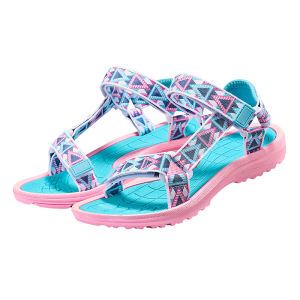 NBGAGA | Children Girls Summer Sandals Pink Breathable Sport Shoes for Kids Outdoor Beach Walking Sandals
