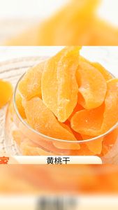 [ Dẻo ngon ] 100g Đào vàng sấy dẻo/đào vàng trái cây tươi sấy khô/Đào vàng sấy dẻo ít đường thơm ngon