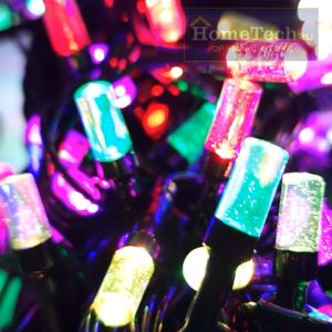 2024 Lampu Raya Warna Wani Lip Lap LipLap 10M 100leds Colourful String Lights Fairy Christmas Decoration Lights