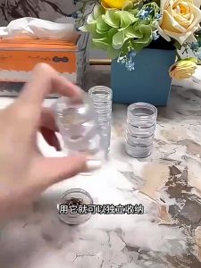 Tempat Penyimpanan Perhiasan 5 Tingkat Transparan Organizer Cincin Kotak Anting Kalung