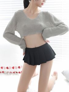 Váy Slim Fit cạp thấp: Váy polyester xếp ly nửa chiều dài phong cách đường phố thể thao cho bữa tiệc sinh nhật 25-29