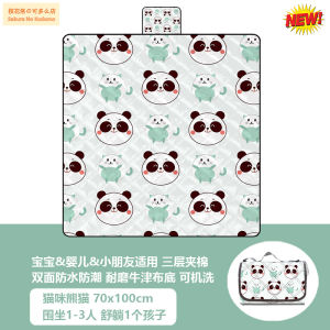 Picnic Mat Music Festival Portable Aeroplane Chess Moisture Proof Pad Child Baby Small Size Ins Style Oxford Cloth Beach Mat