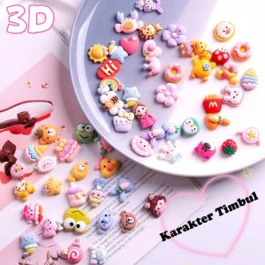 STICKER 3D ISI 4PCS  STIKER TIMBUL TEMPEL 3D AKSESORIS TUMBLER AESTHETIC