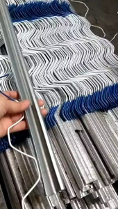 Thanh nẹp và zich zac dài 1M- 2M căng lưới dệt kim màng nhà kínhlưới chống côn trùng