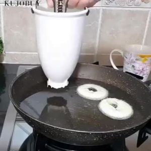 Manual Doughnut Machine Portable Plastic Lightweight Dispenser Fry Donut Mould DIY Baking Tools