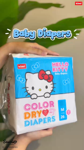 Hello Kitty CLASSIC Baby Diapers (NB - XL) – ultra-thin dry breathable pull-ups.