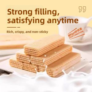 Chia Seed Wafer Protein Bar Sugar Free Meal Replacement Energy Biscuit Breakfast Snack Satiety Low Calorie Treat Bar