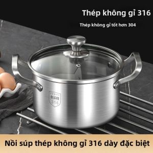 MENGKUXIONG | Nồi Inox Đa Năng Dày