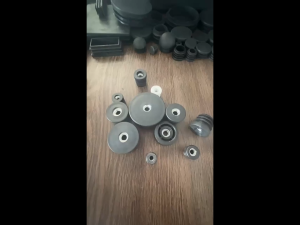 16 ชิ้น ฝาปิดขาโต๊ะ ปรับระดับได้  ขาปรับระดับได้ ฝาปิดขาโต๊ะ จุกปิดขา เฟอร์นิเจอร์ ท่อกลม ท่อเหลี่ยม สวมข้างใน