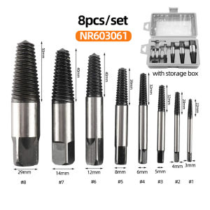 AMR Cutting head screw extractor tool for removing broken screws multi specification combination set