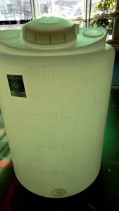 ถังเก็บน้ำดื่ม PE ขนาด 100 ลิตร 1 ออเดอร์/1 ใบ รหัสสินค้า240080085 ถังน้ำ100ลิตร กว้าง 52cm. สูง 70cm.เกลียวล่าง ขนาด 4หุน ใส่ก๊อกน้ำได้ (เกลียวในด้านบน ขนาด 1นิ้ว2รูรองรับลูกลอย)  ความกว้างปากถัง 13-14 ซม