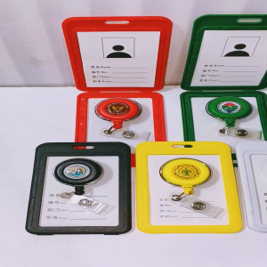 Custom Logo Gantungan Yoyo Id Card + Tempat/Holder Id Card Exclusive