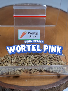 Benih Wortel Pink Unggulan Berkualitas biji bibit repack carrot merah muda hydroponik hidroponik sayuran sayur pot