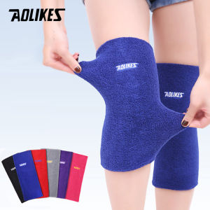AOLIKES | AOLIKES Winter Soft Thermal Knee Braces Leg Warmers Warm Cycling Camping Running Arthritis Tendonitis Knee Pads Leg Sleeves